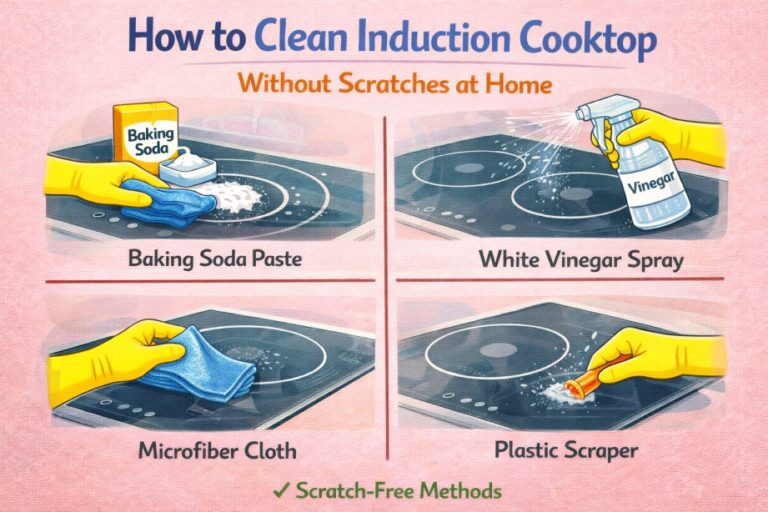 How to Clean Induction Cooktop Without Scratches at Home