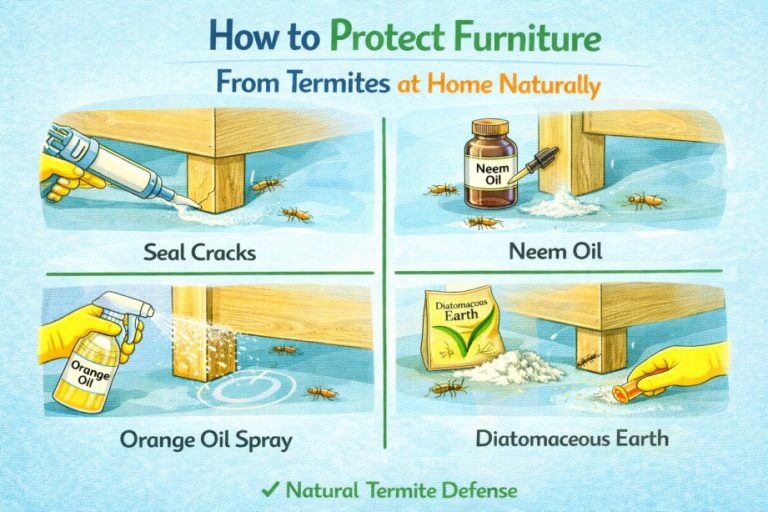 How to Protect Furniture From Termites at Home Naturally