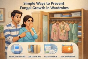 Simple Ways to Prevent Fungal Growth in Wardrobes