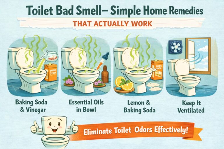 Toilet Bad Smell – Simple Home Remedies That Actually Work